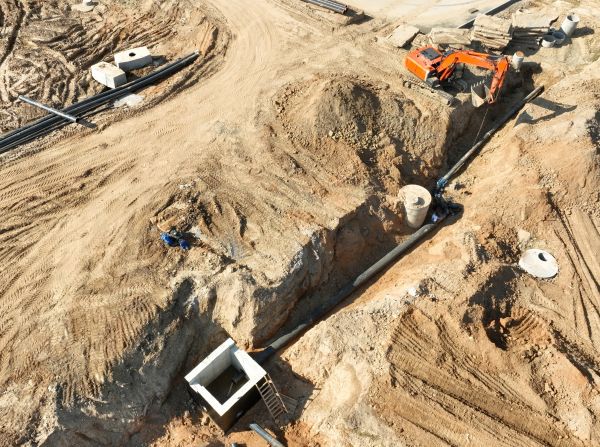 Drainage Construction in Salisbury