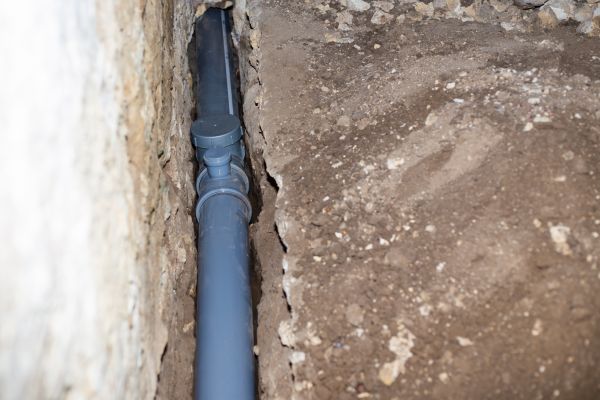 Drain Line Installation in Salisbury