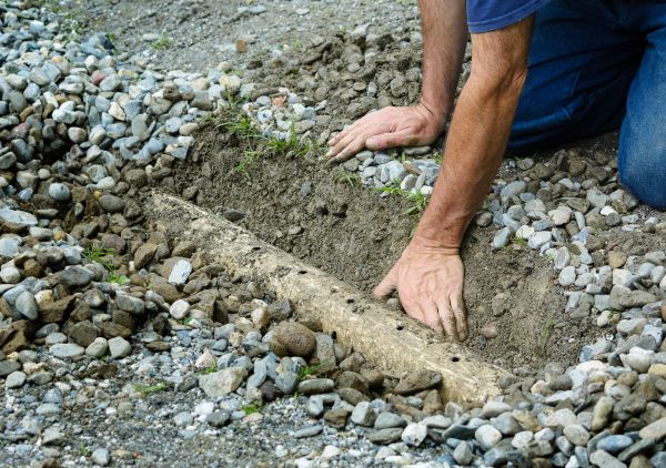 French Ditch Installation in Salisbury